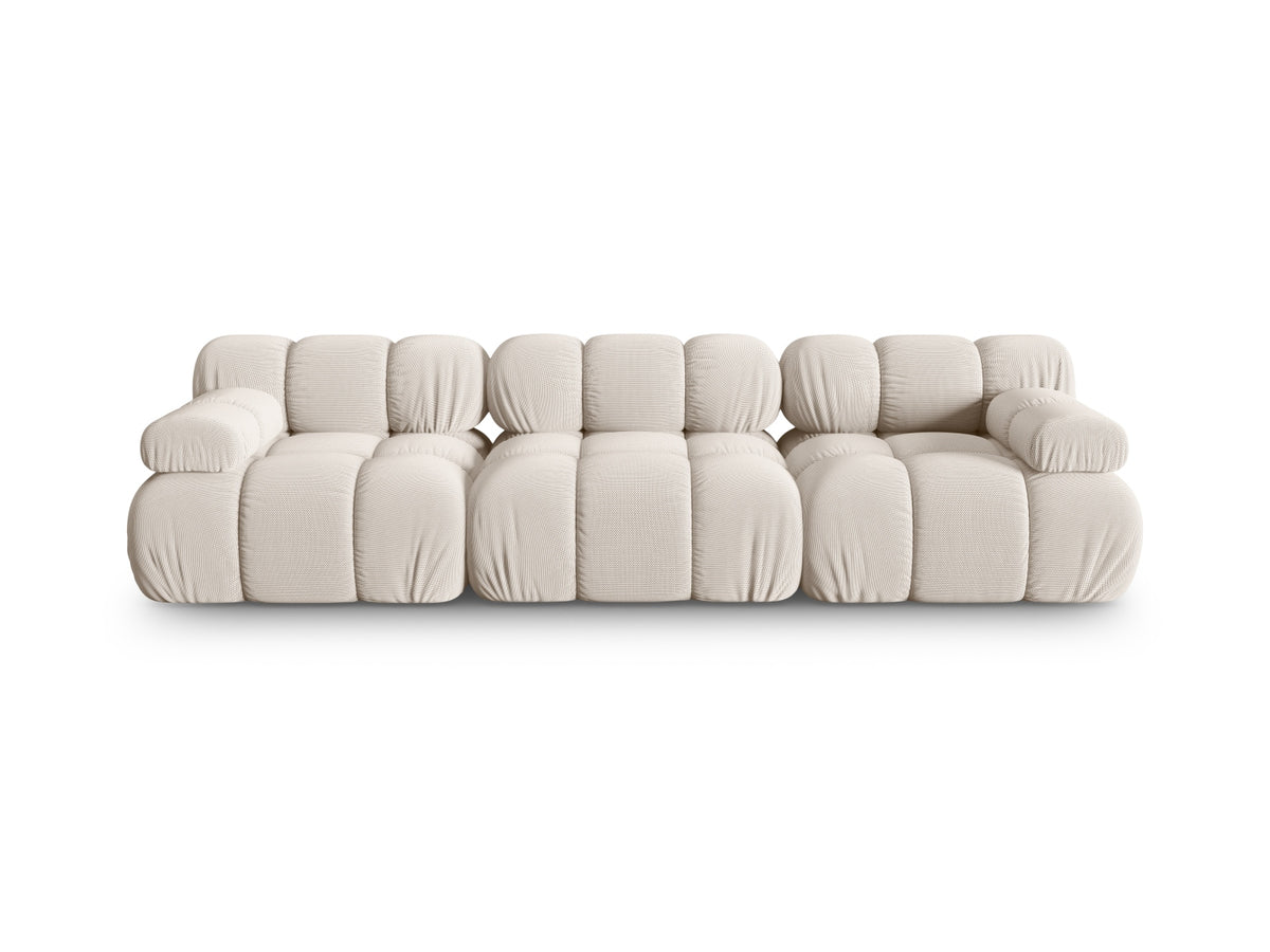 Divano Modulare, "Bellis", 3 Posti, 282x94x70 - Beige Chiaro