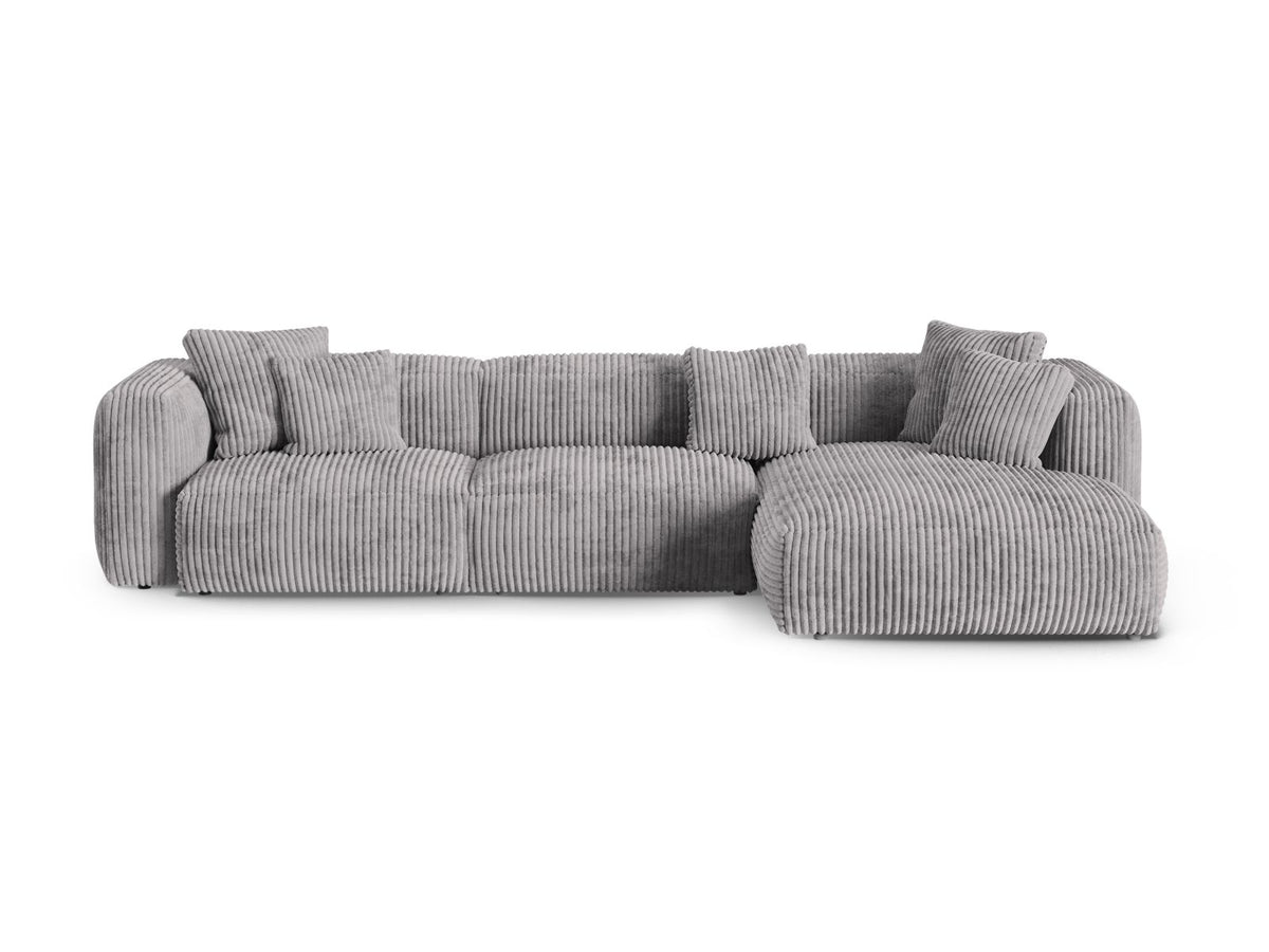 Divano Angolare Componibile XL Martina Seduta Profonda, 3 Posti, 176x330x75