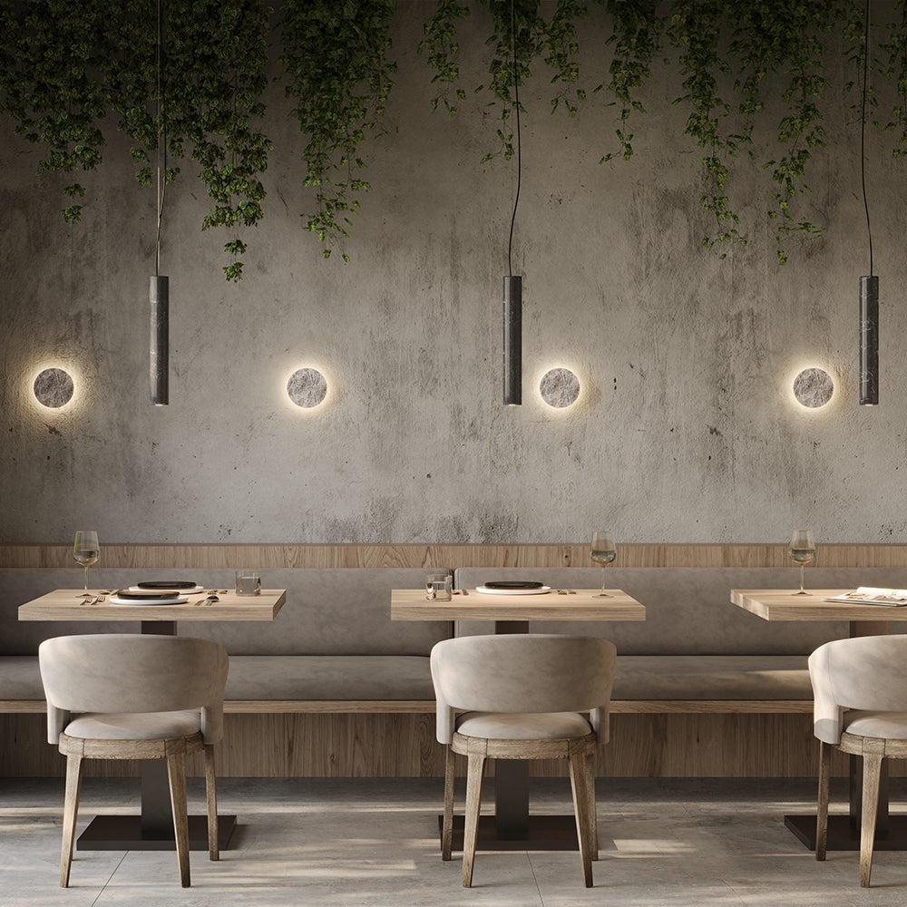 Lampada a sospensione Basic Texture - Maytoni - Nero - MOD461PL-L5BK