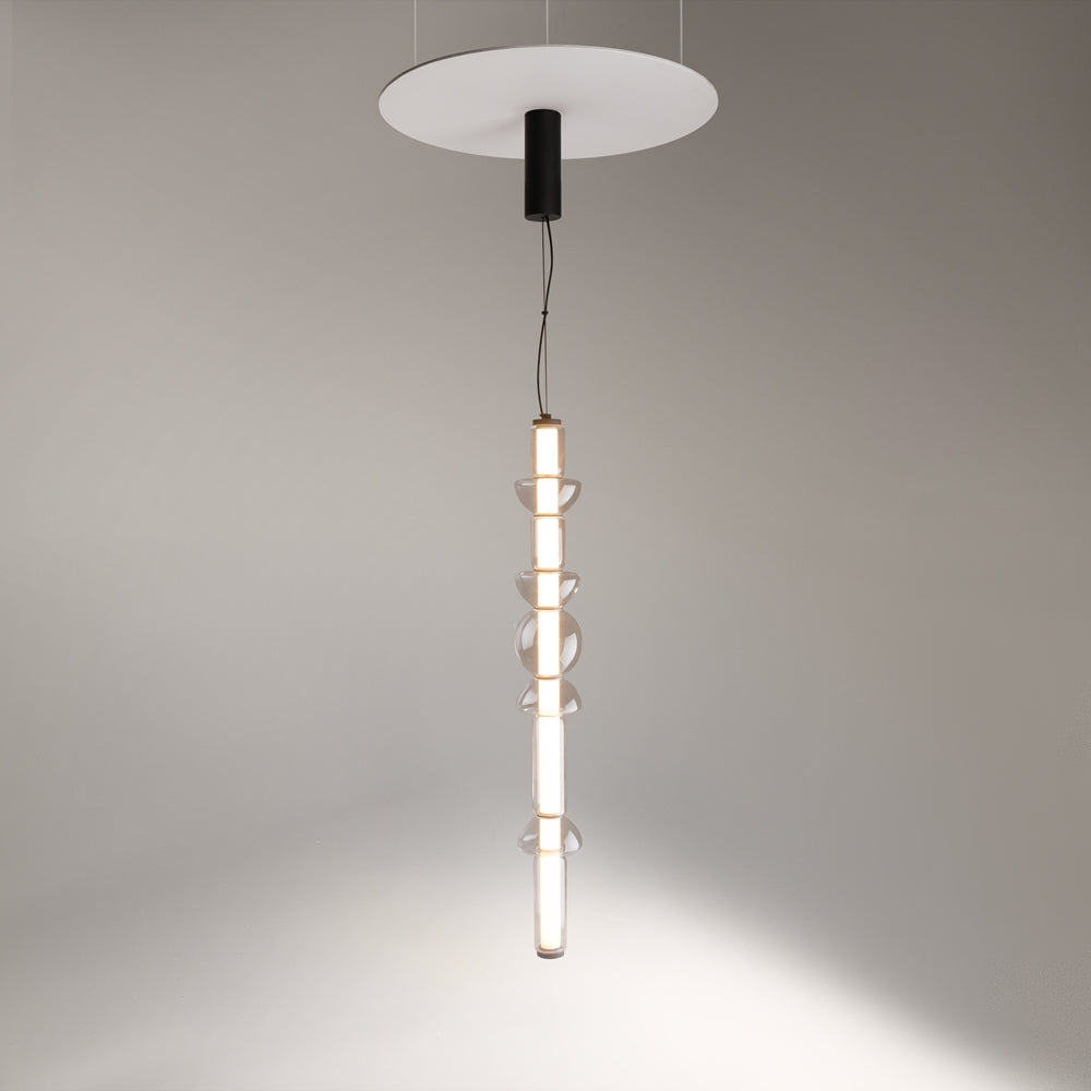 Lampada a Sospensione Cosmo Black  led 39w 3000k
