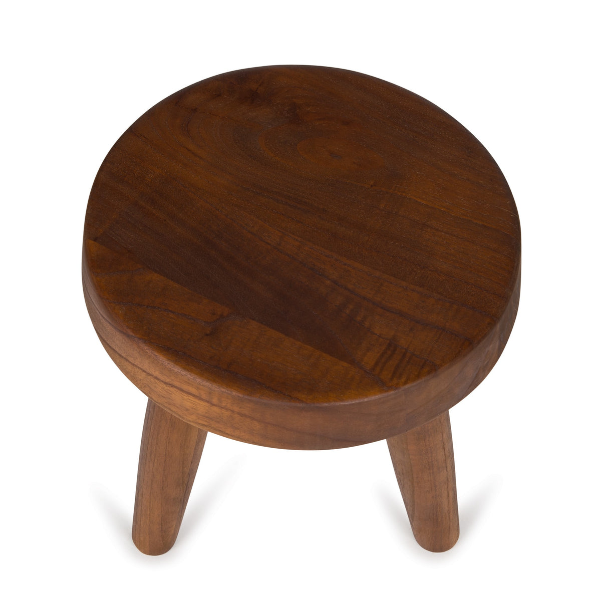 Sgabello Charles M - Dark Brown - Pierre Jeanneret Edition