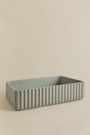 Teide - Lavabo rettangolare 50x30 cm in cemento