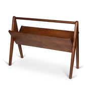 Portariviste Portable Book Rack Emile - Dark Brown - Pierre Jeanneret Edition