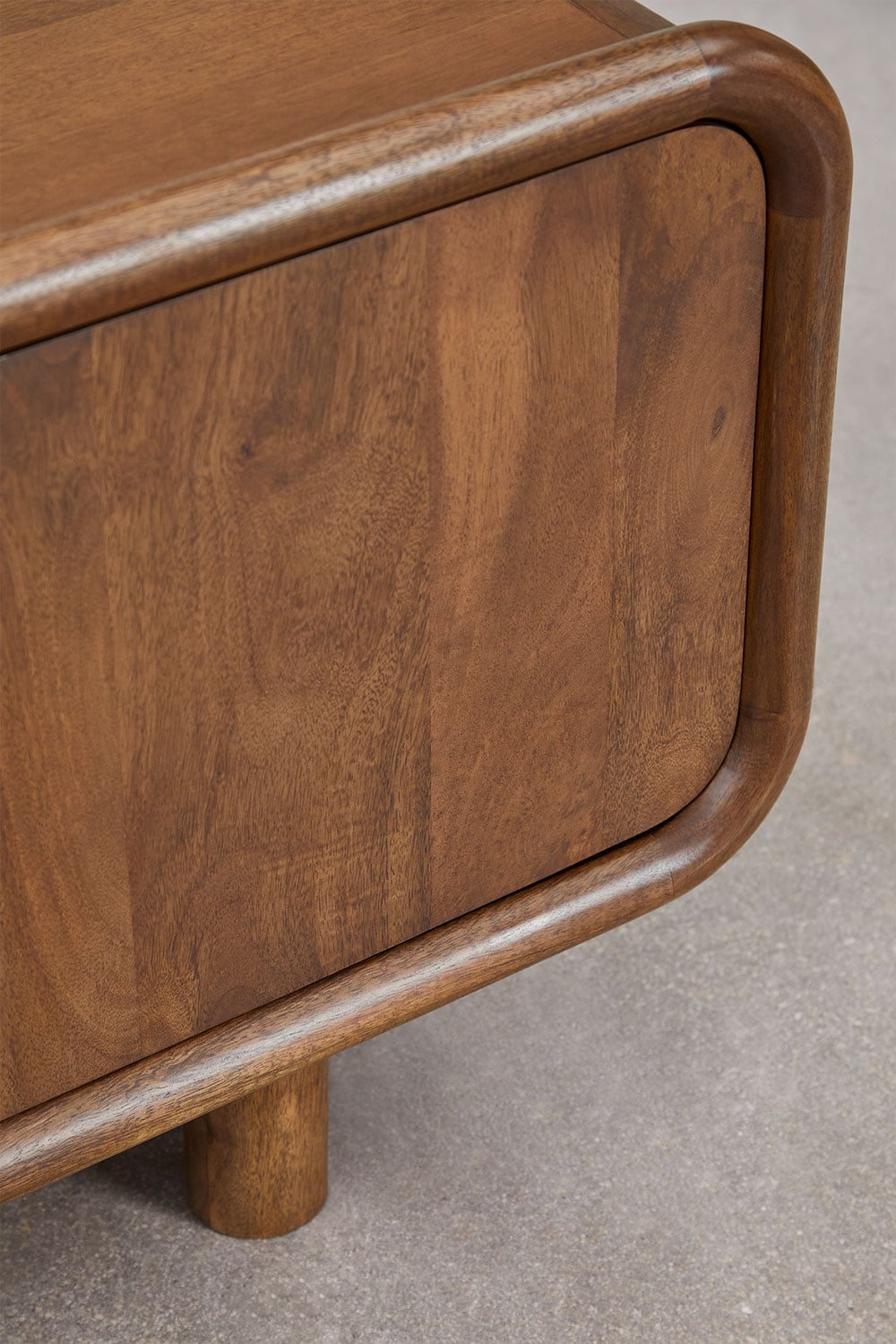 Gina - Mobile TV 175x45 cm in legno di mango