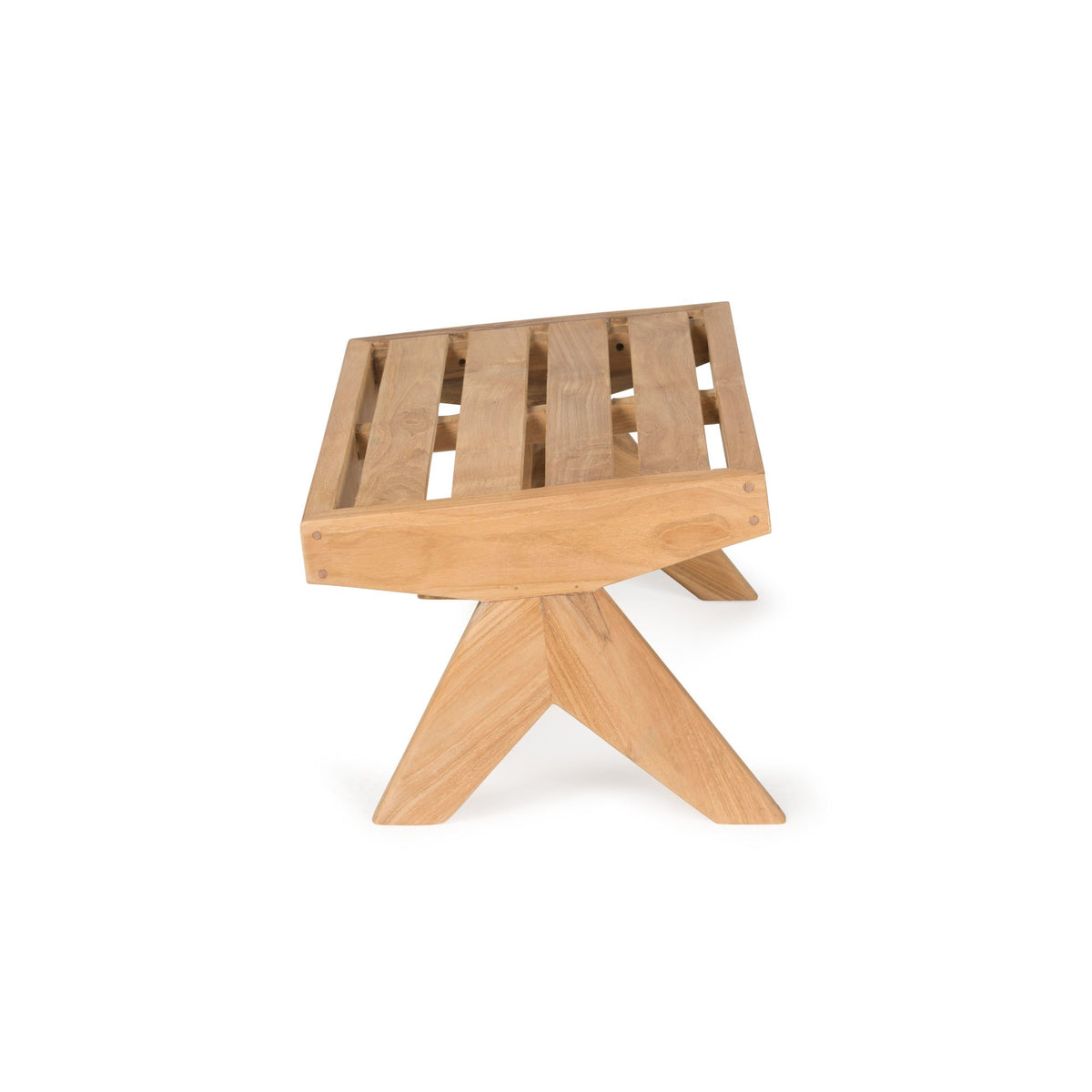 Footstool Kangaroo Teak Outdoor