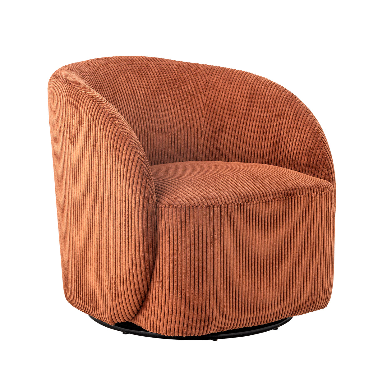 Poltroncina Pradi, Arancione, Poliestere