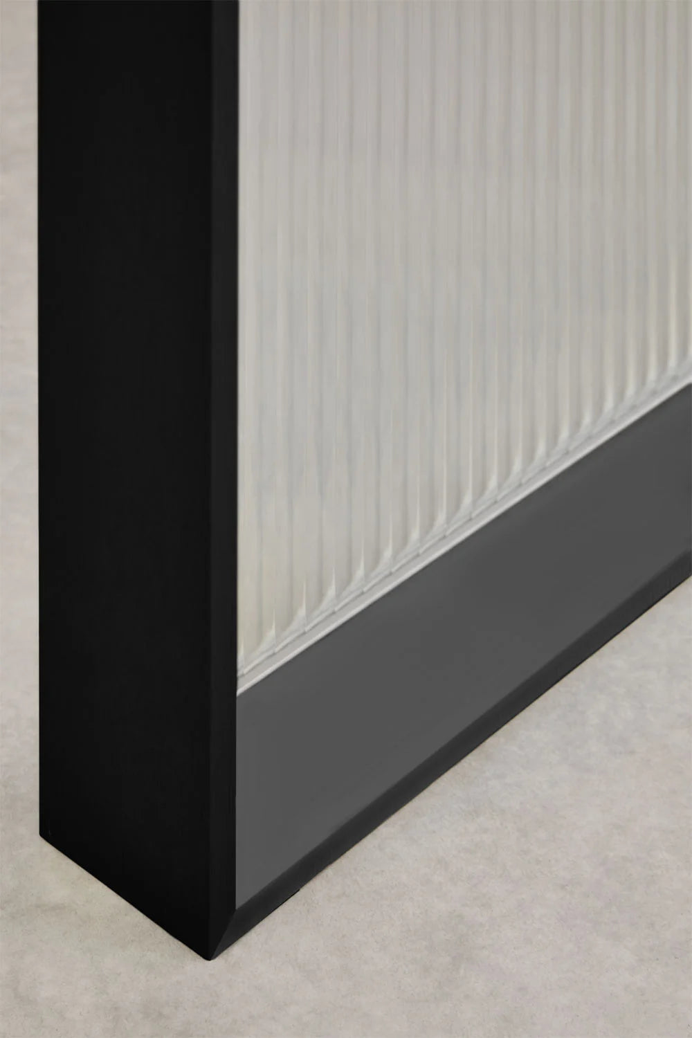 Trafalgar - Box doccia fissa con vetro temperato da 5 mm e alluminio