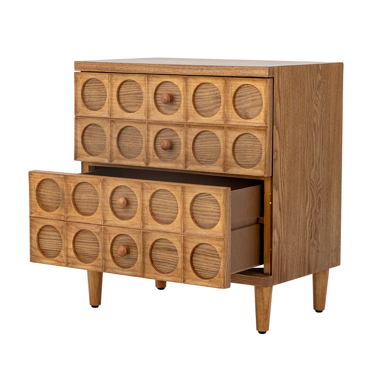 Cassettiera Vester, Marrone, MDF
