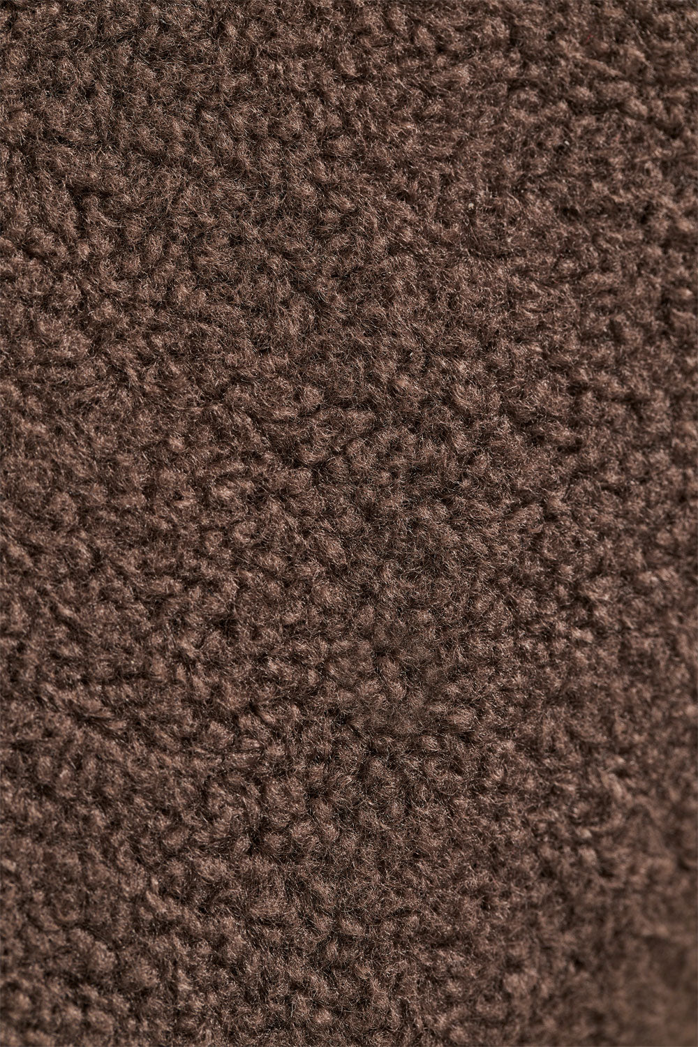 Tatiana - Poltrona girevole in tessuto sherpa