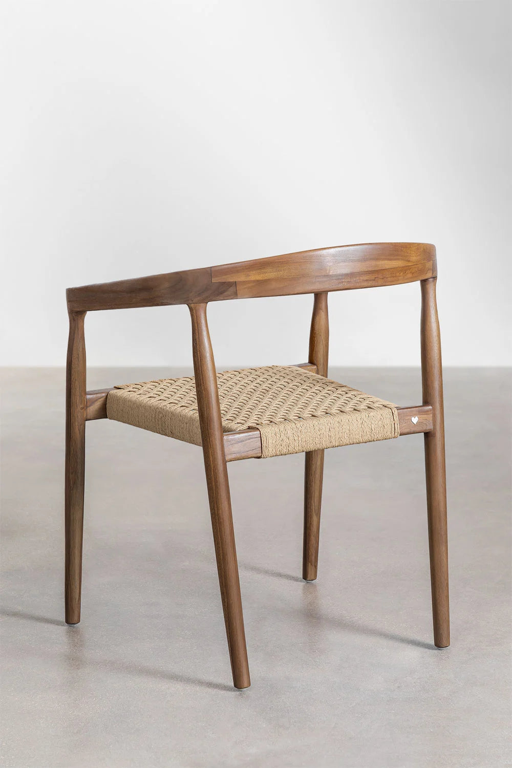 Visby - Sedia da pranzo in legno di teak