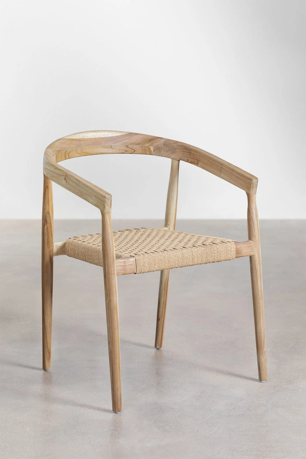 Visby - Sedia da pranzo in legno di teak