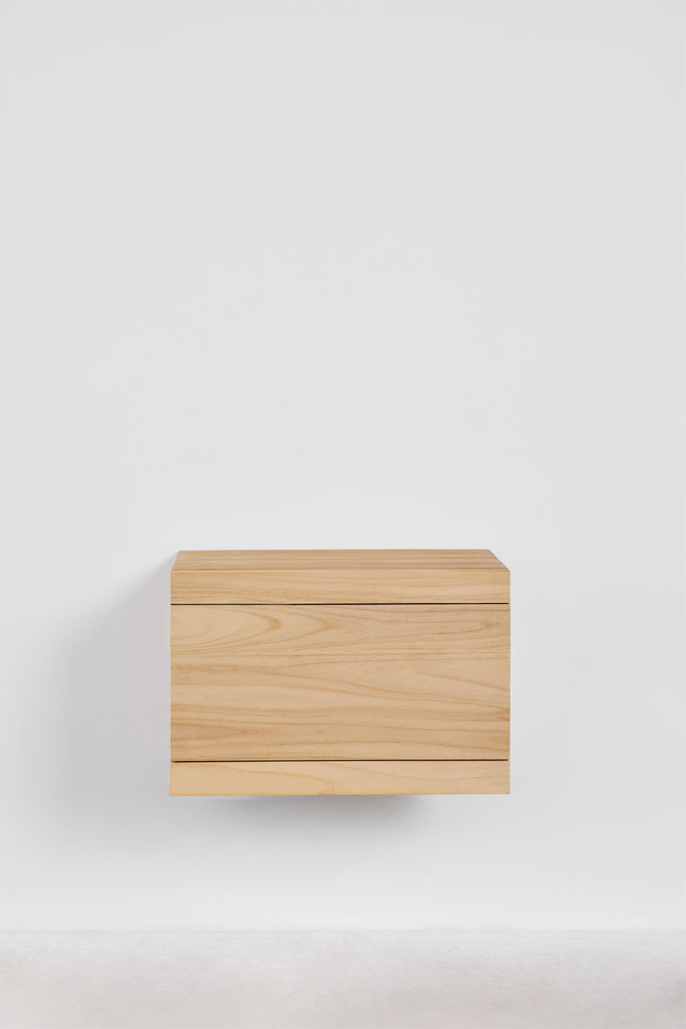Belivetta - Mobile bagno sospeso 60x45 cm in legno di teak