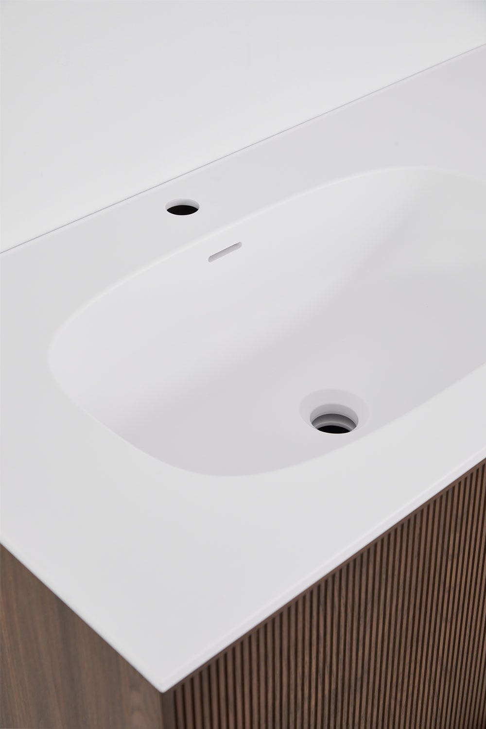 Endika - Set mobile bagno sospeso 120x50 cm con lavabo integrato