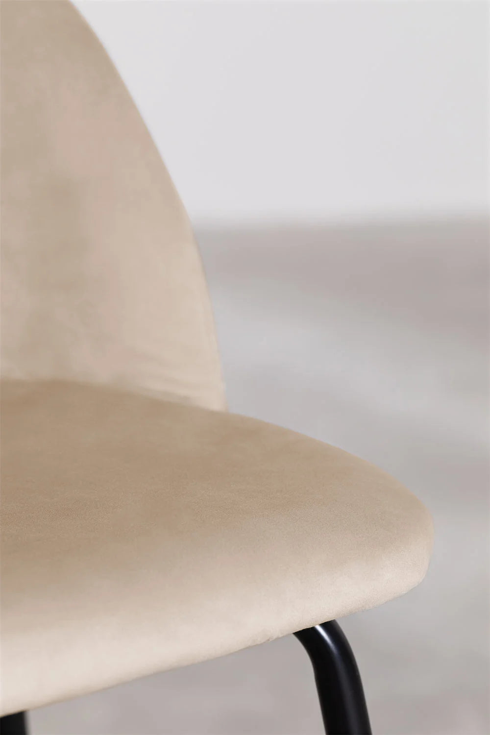 Kana - Sgabello alto in velluto Kana Design (Set di 2)