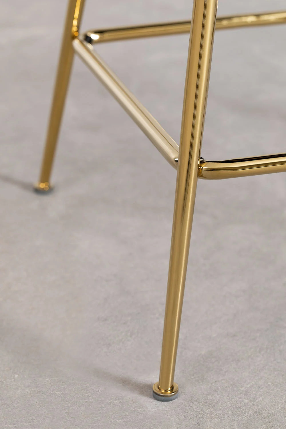 Kana - Sgabello alto in velluto Kana Design (Set di 2)