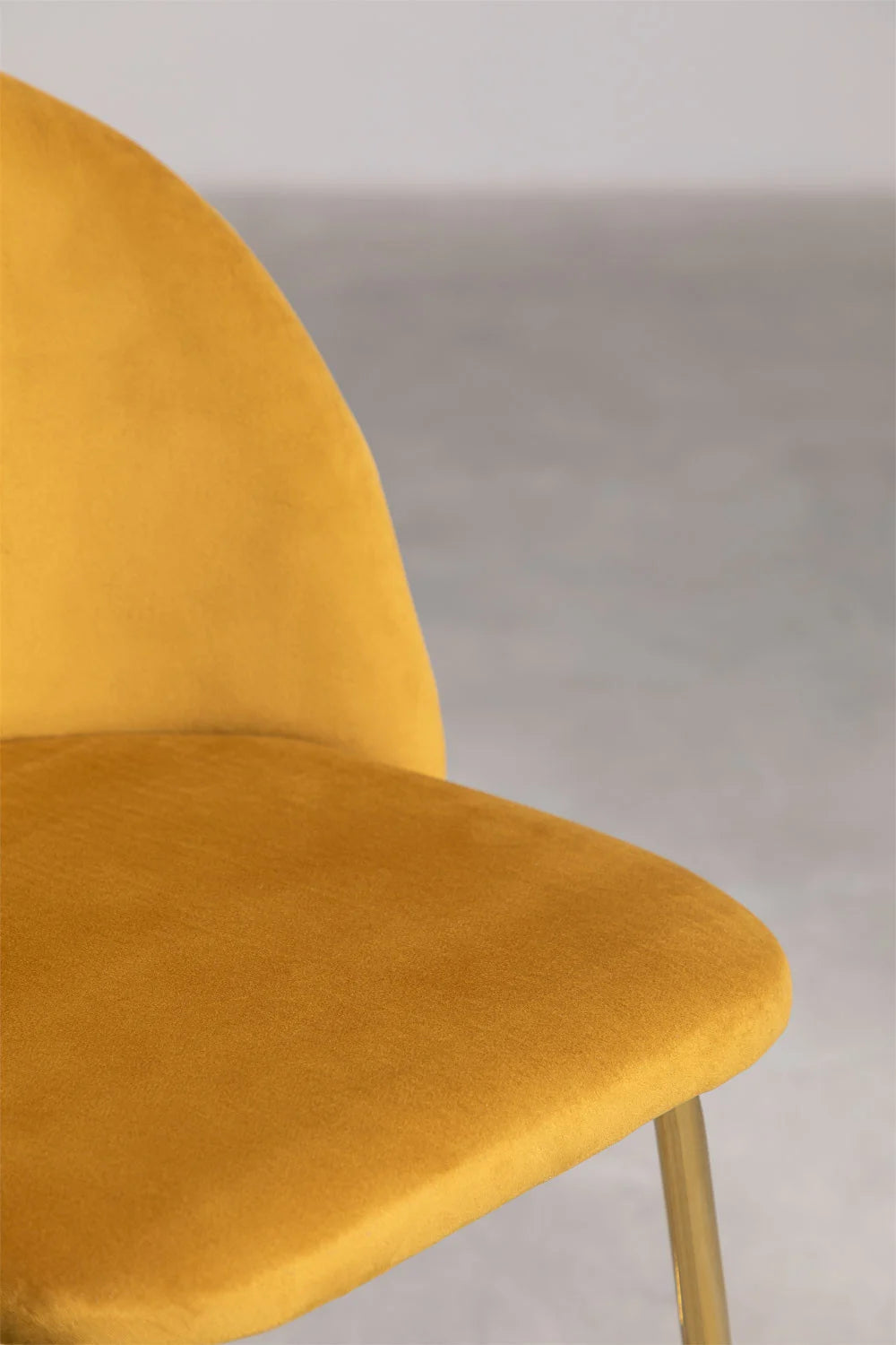 Kana - Sgabello alto in velluto Kana Design (Set di 2)
