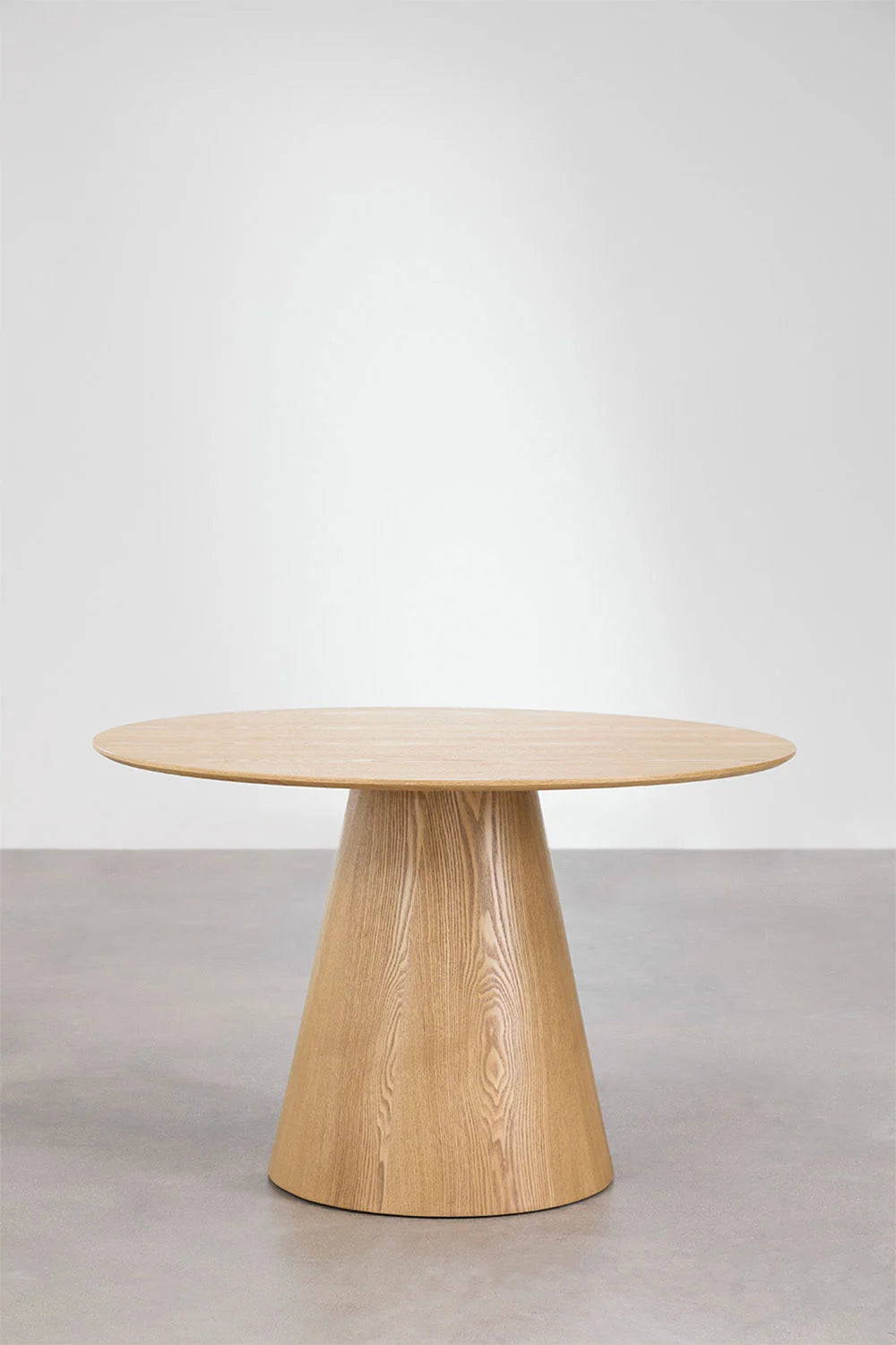 Aura - Tavolo da pranzo rotondo in legno