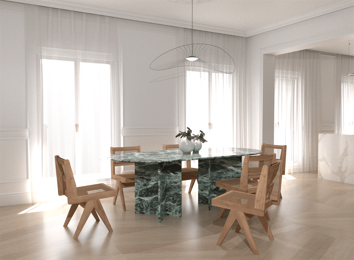 Tavolo X Stone 180x90cm - Made in Italy